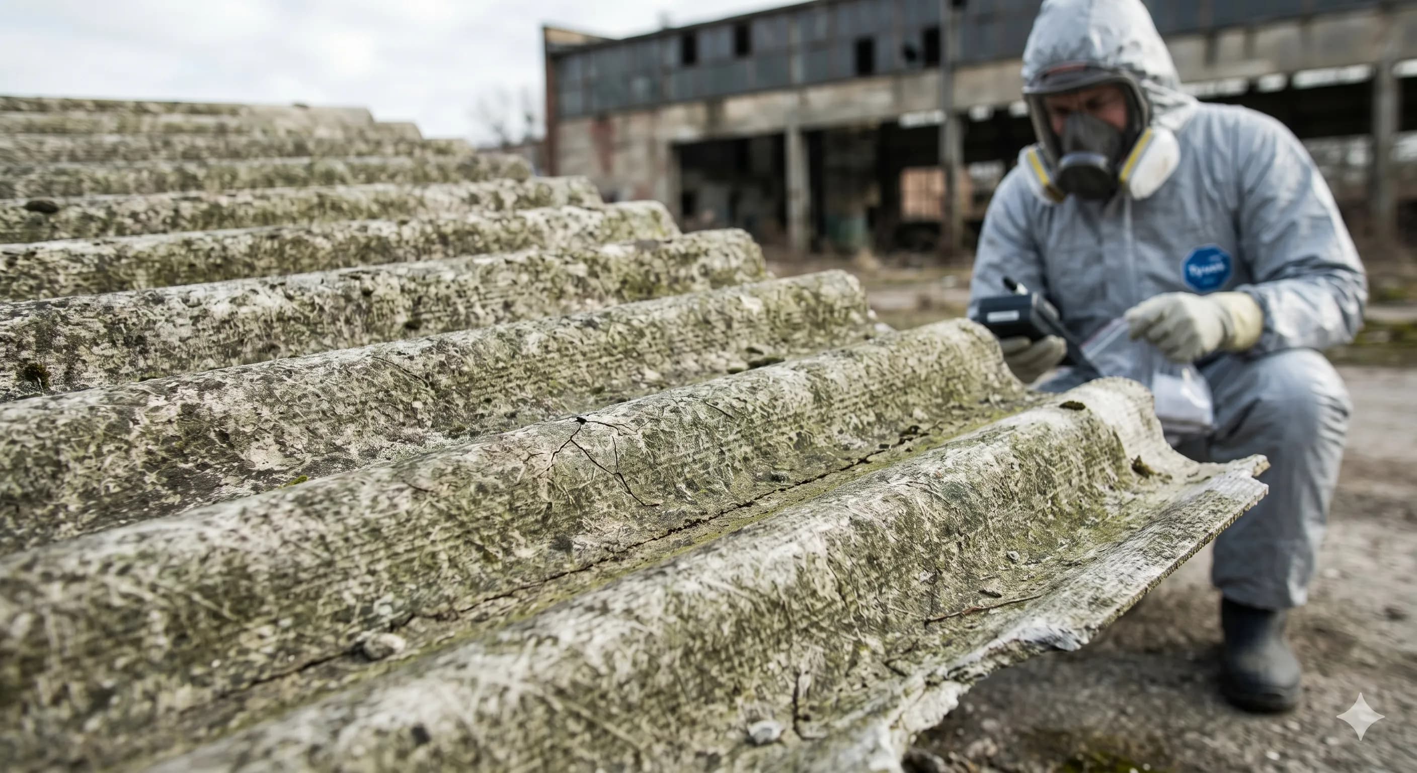 Lastra di eternit da smaltire in sicurezza a Milano